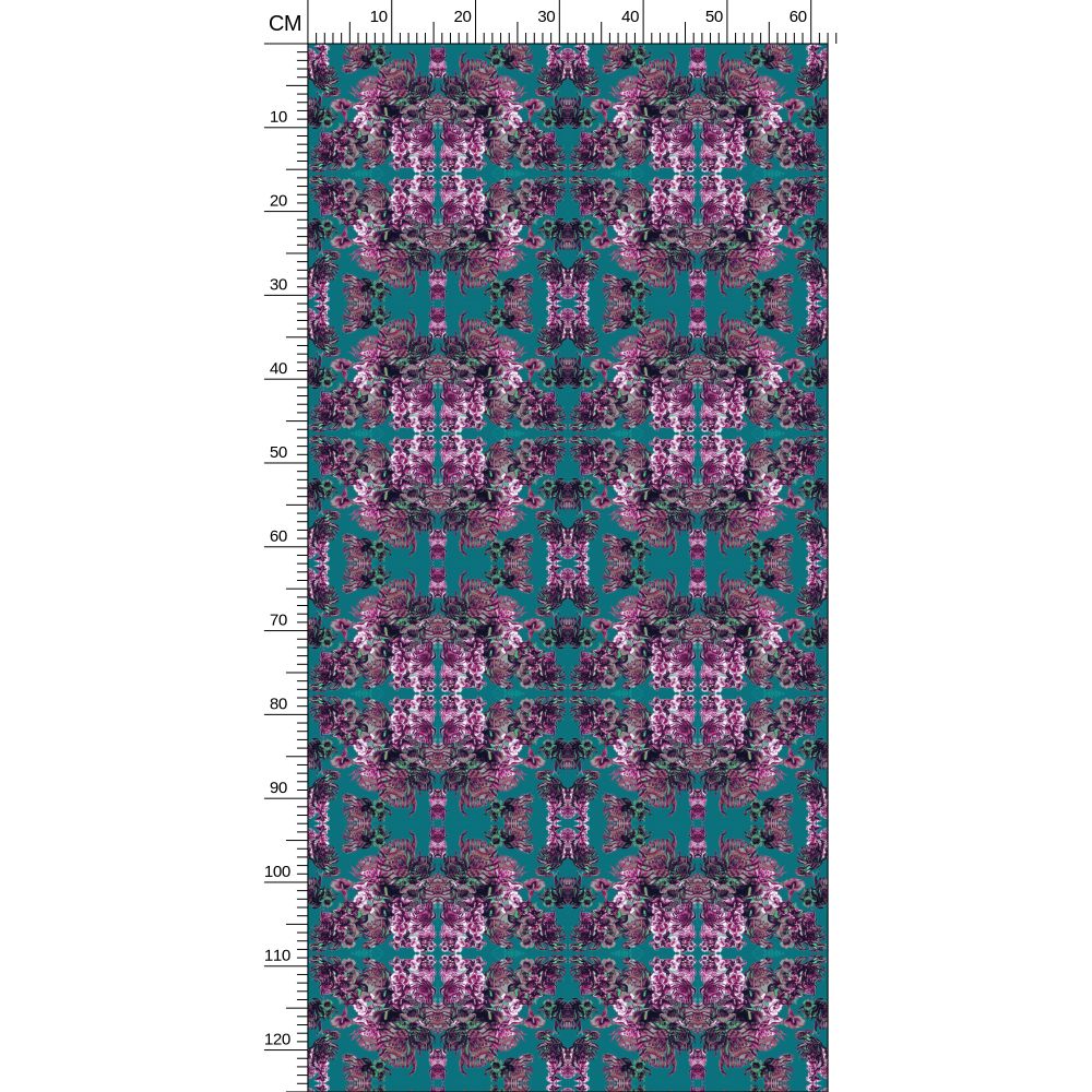 Repeat Pattern Wallpaper.      Ophelia Blush