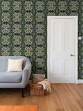 Repeat Pattern Wallpaper.  Ophelia Dragonfly