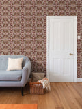 Repeat Pattern Wallpaper.   Ophelia Rose