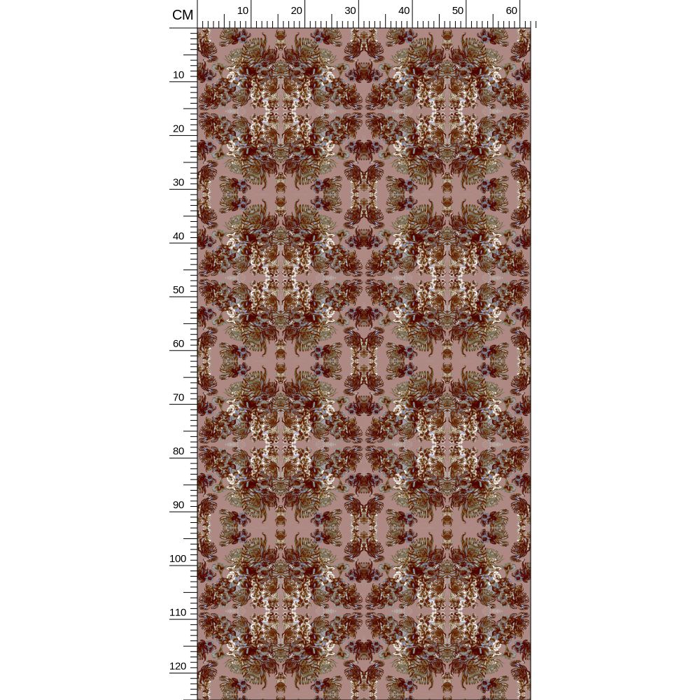 Repeat Pattern Wallpaper.   Ophelia Rose
