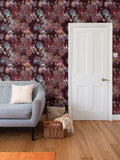 Repeat Pattern Wallpaper.   Calla Spice