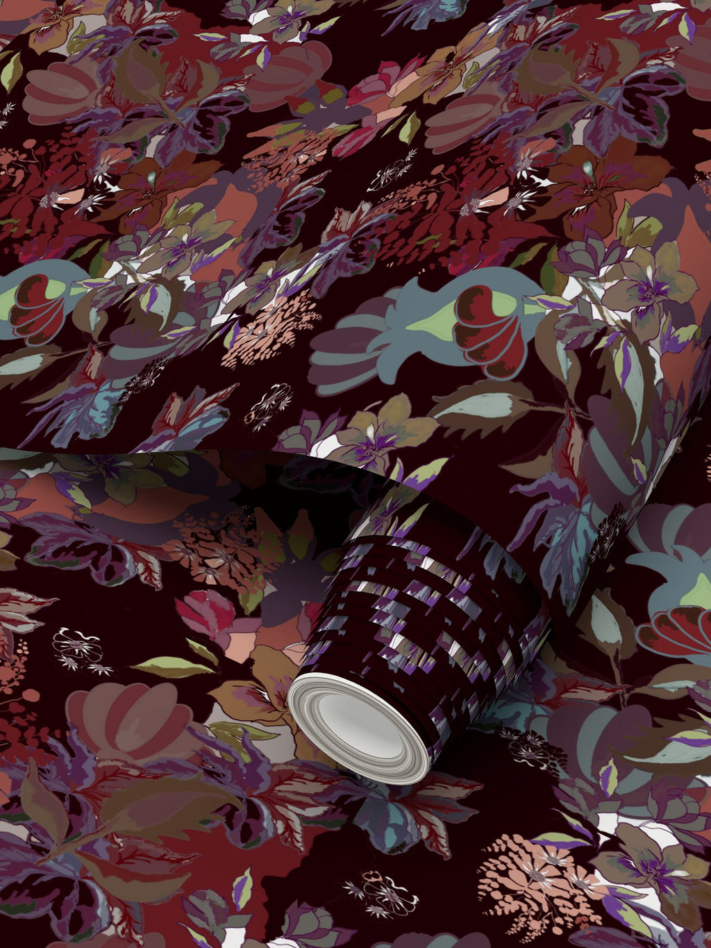 Repeat Pattern Wallpaper.   Calla Spice