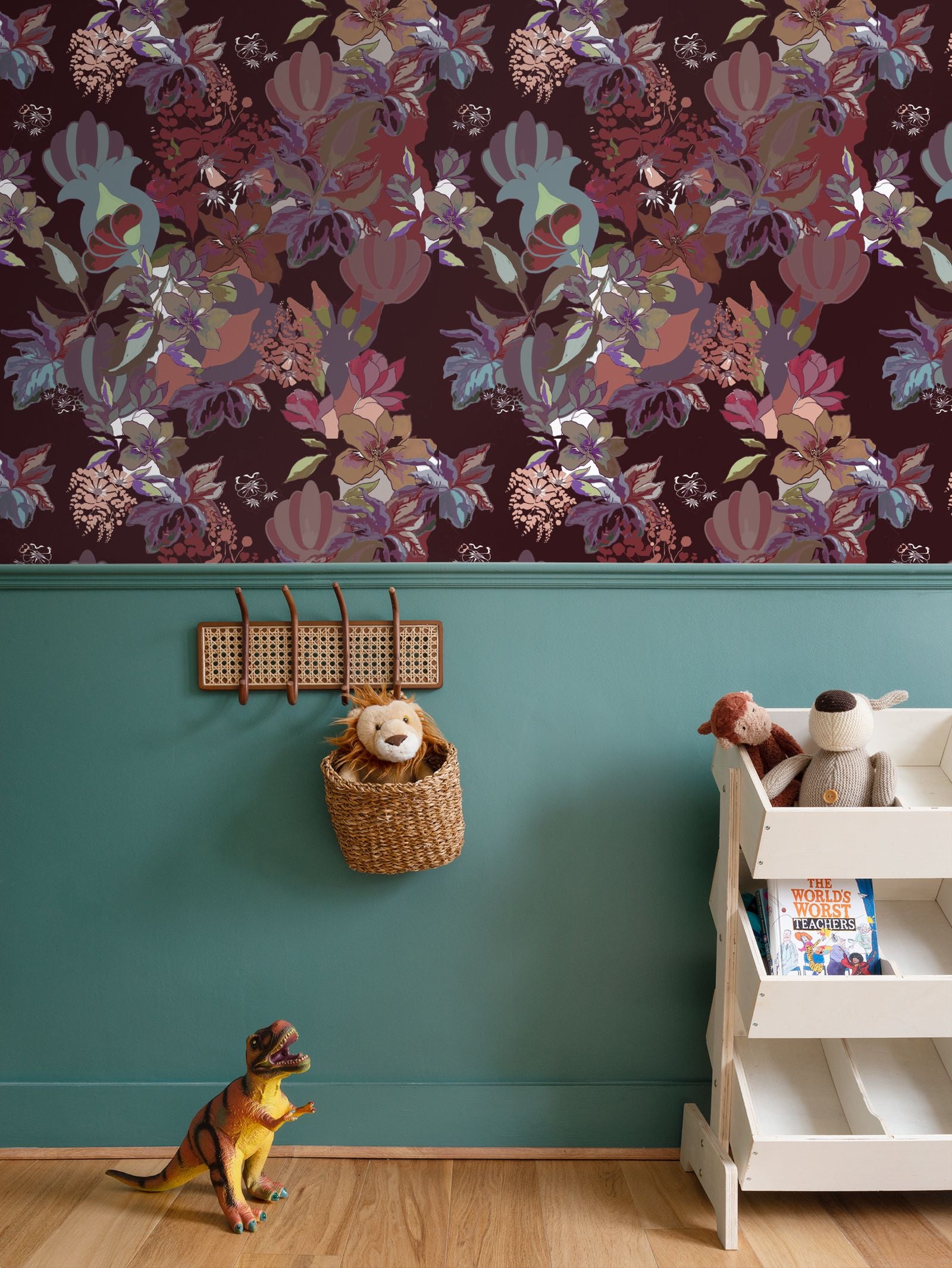 Repeat Pattern Wallpaper.   Calla Spice