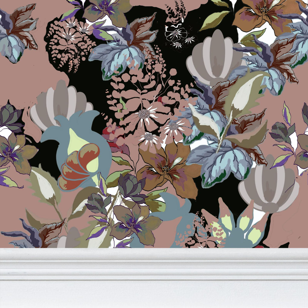 Repeat Pattern Wallpaper.  Calla Stone