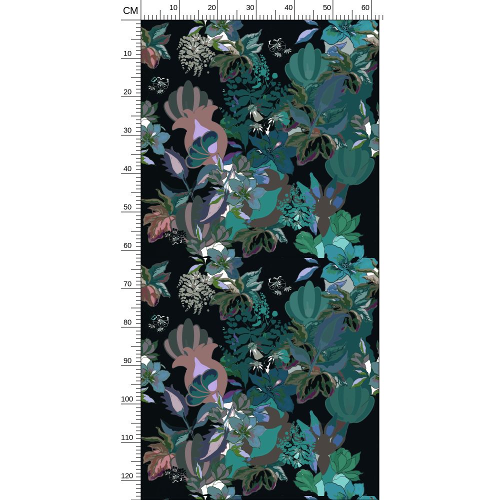 Repeat Pattern Wallpaper.  Calla Moss