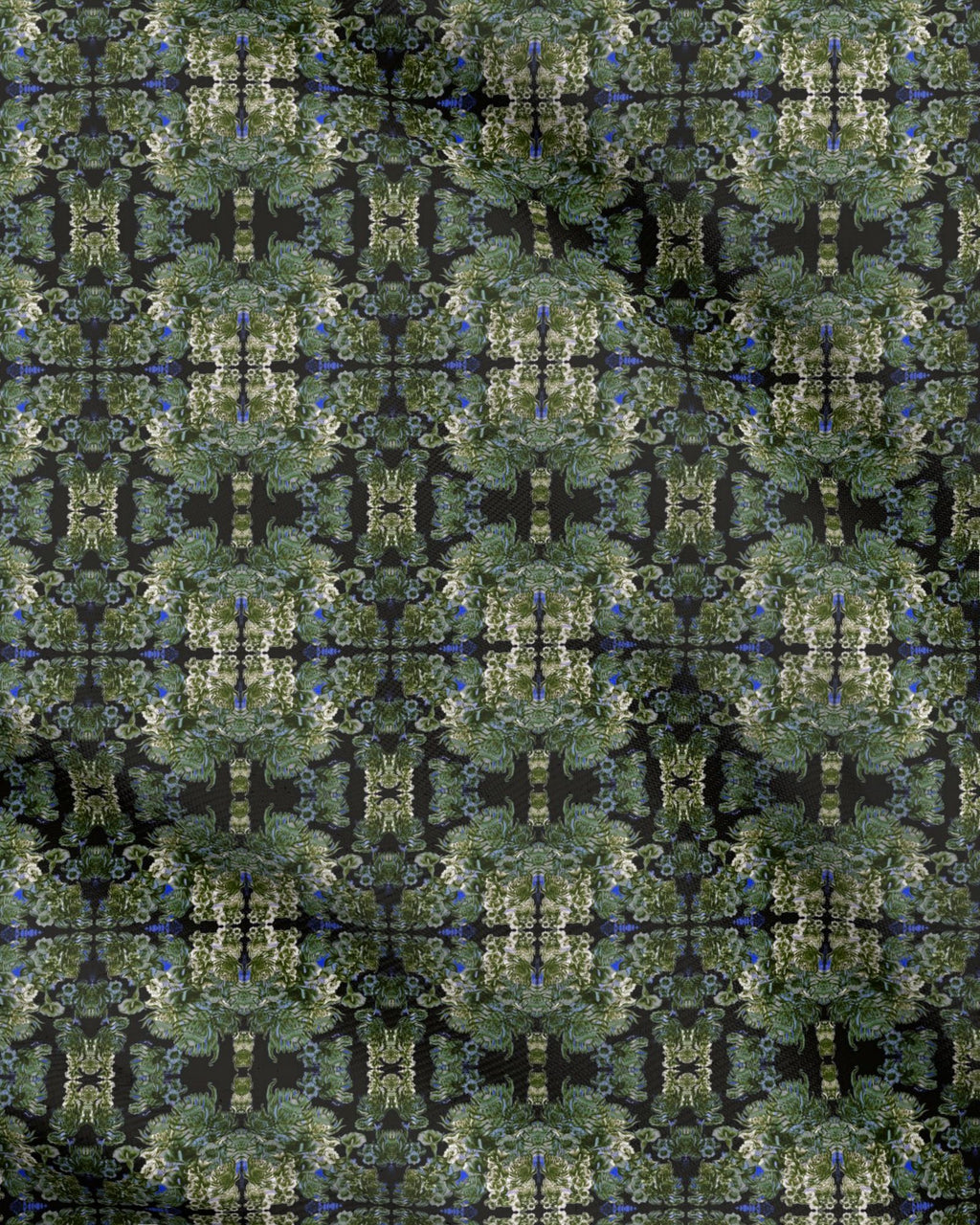 Repeat Pattern Fabric.    Ophelia Noir