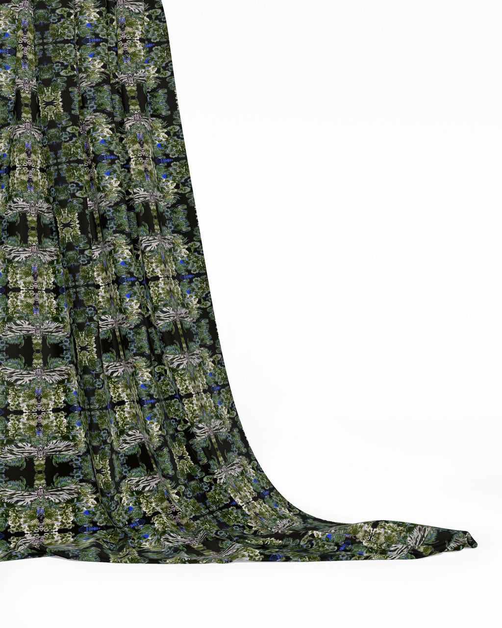 Repeat Pattern Fabric. Ophelia Dragonfly