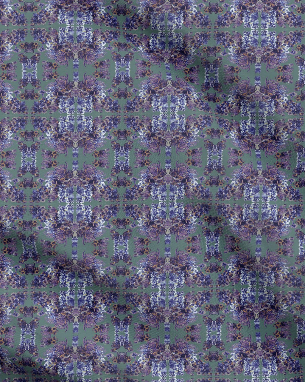 Repeat Pattern Fabric.   Ophelia Violet