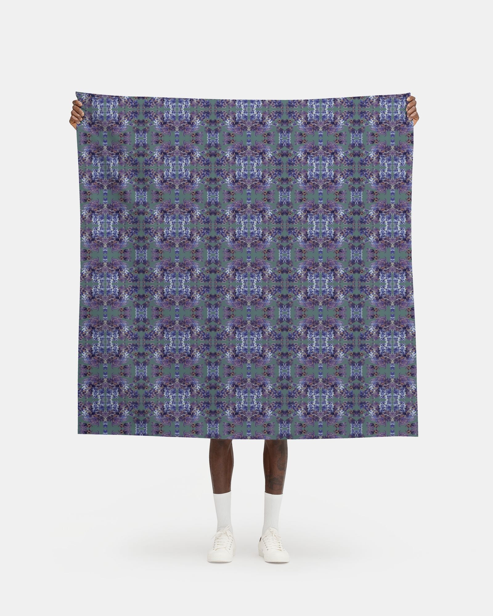 Repeat Pattern Fabric.   Ophelia Violet