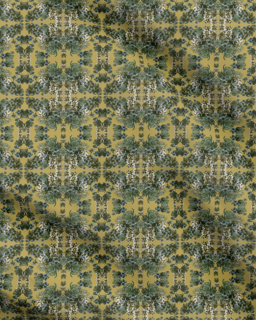 Repeat Pattern Fabric.  Ophelia Ochre