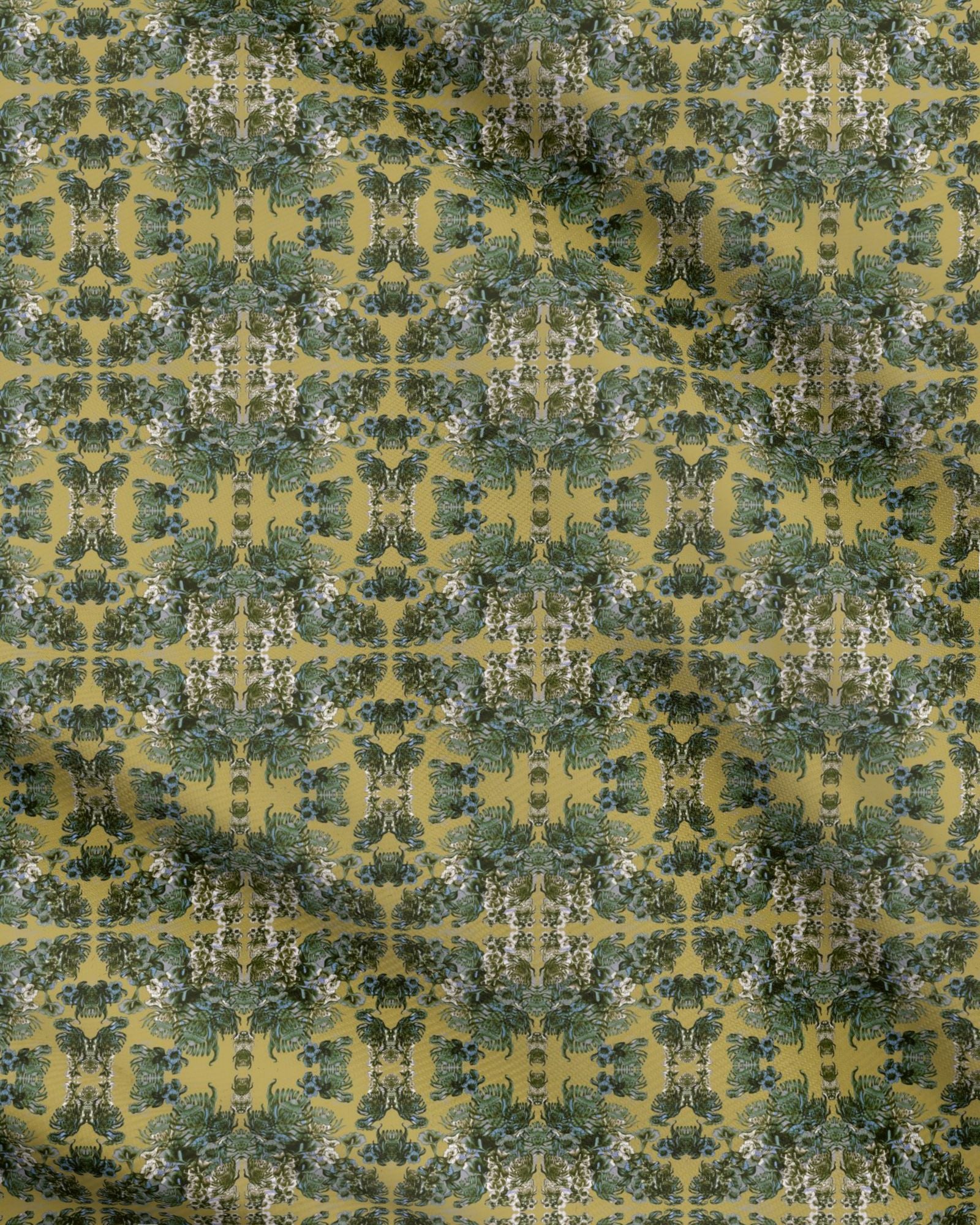 Repeat Pattern Fabric.  Ophelia Ochre
