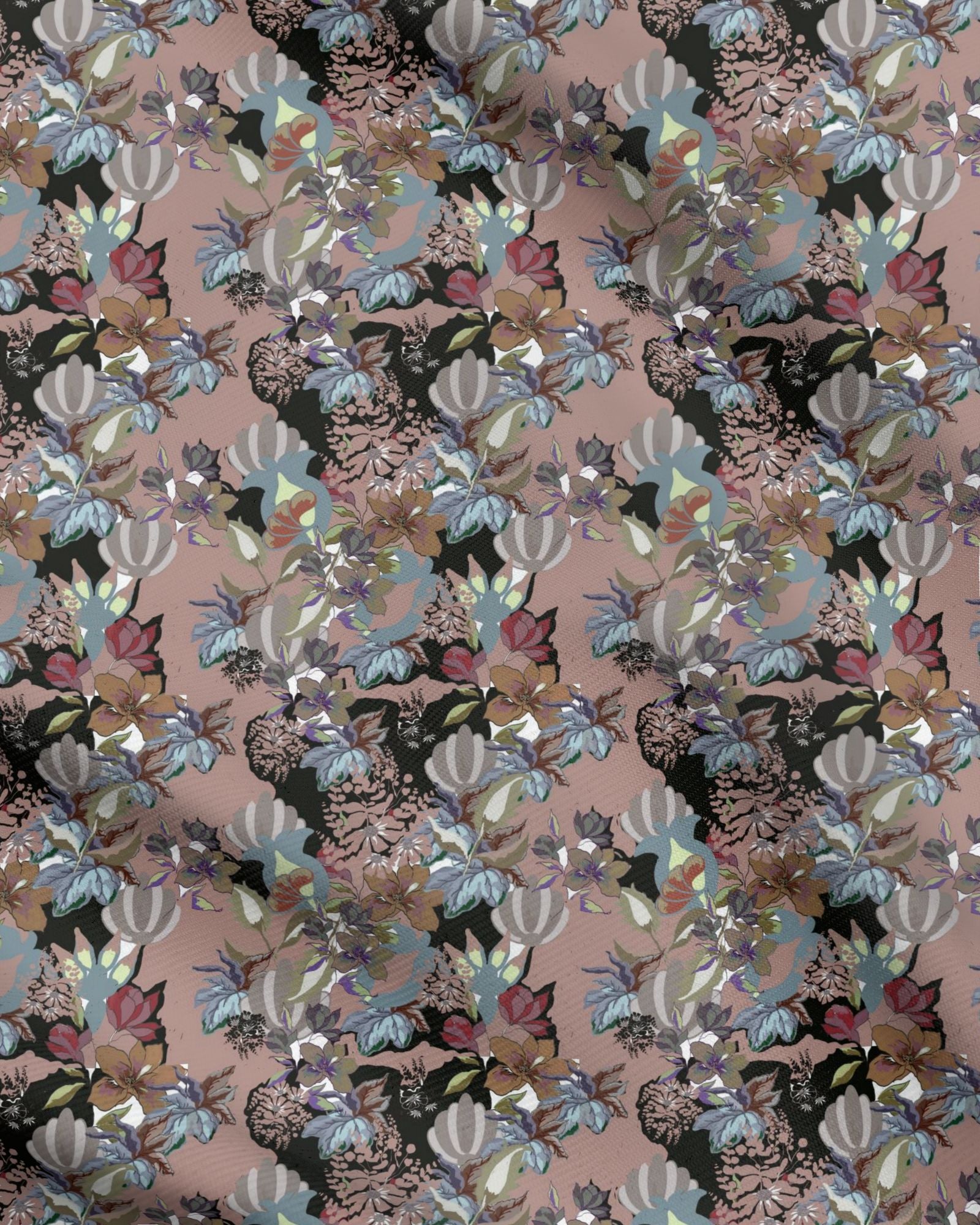 Repeat Pattern Fabric.  Calla Stone