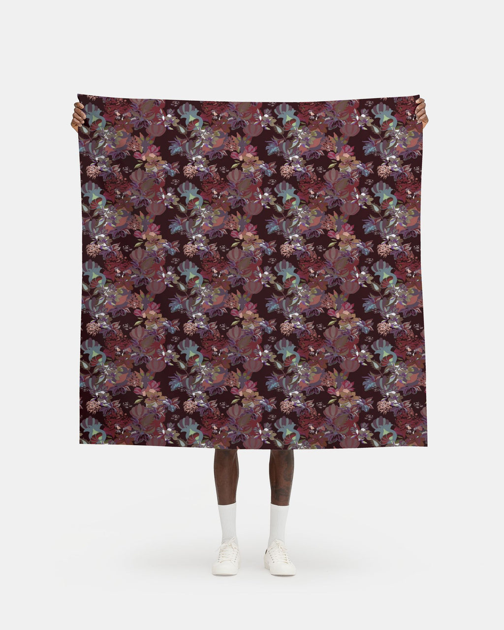 Repeat Pattern Fabric.  Calla Spice