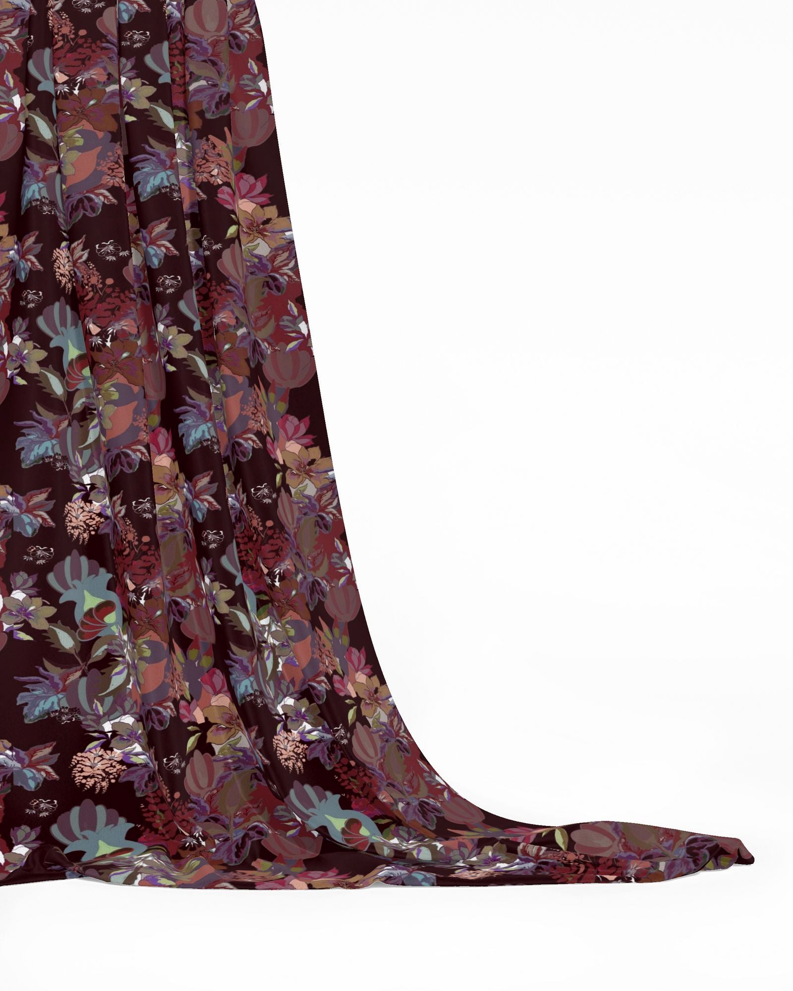 Repeat Pattern Fabric.  Calla Spice