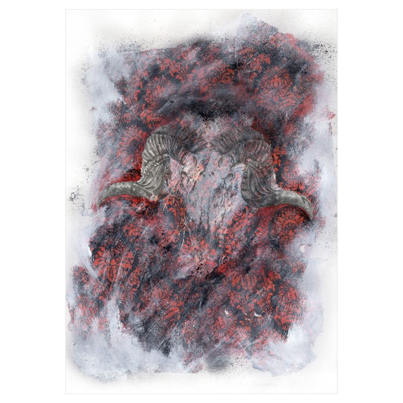 A2 Sized Art Prints.   Crimson Fleece