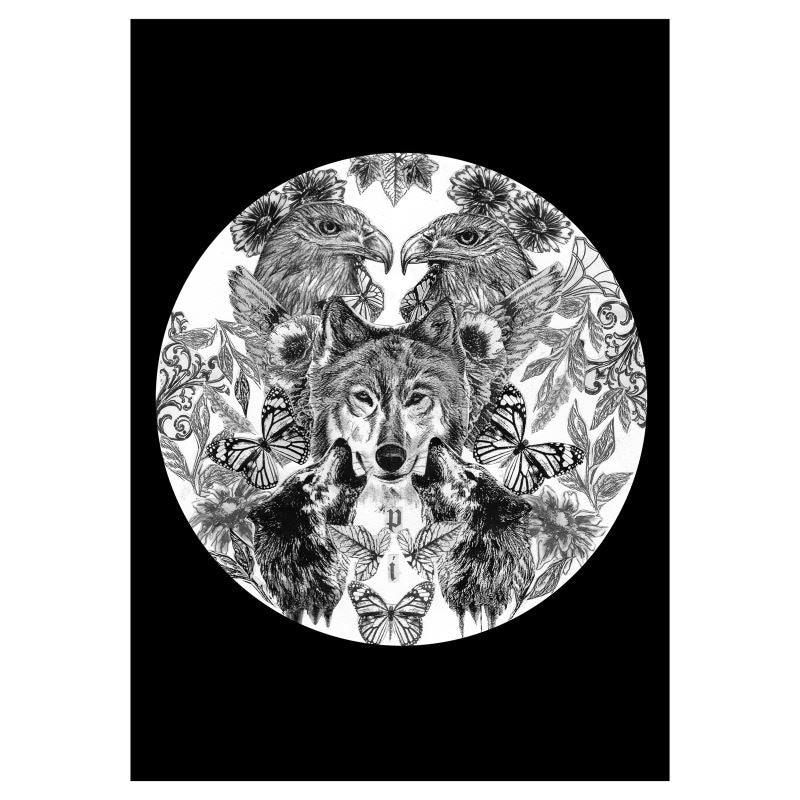 A2 Sized Art Prints    Wolf