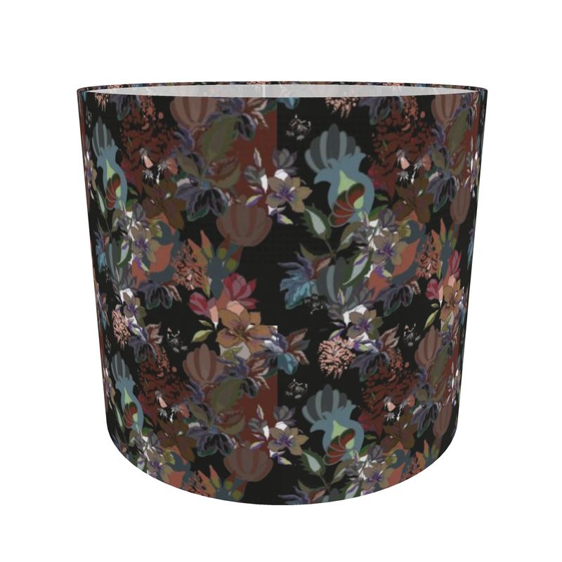 Drum Lamp Shade.  Calla Black