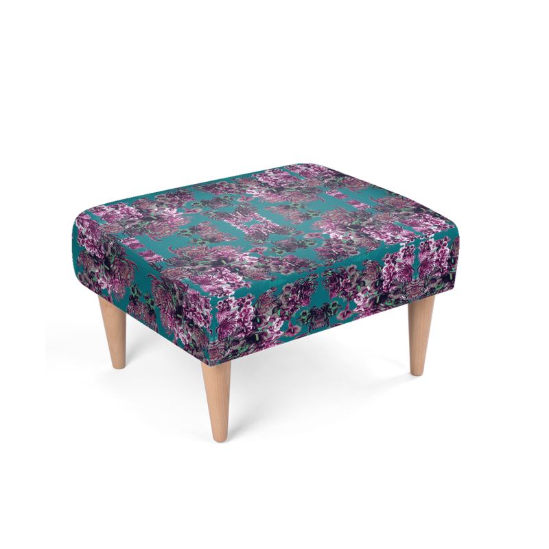 Footstool.  Ophelia Blush