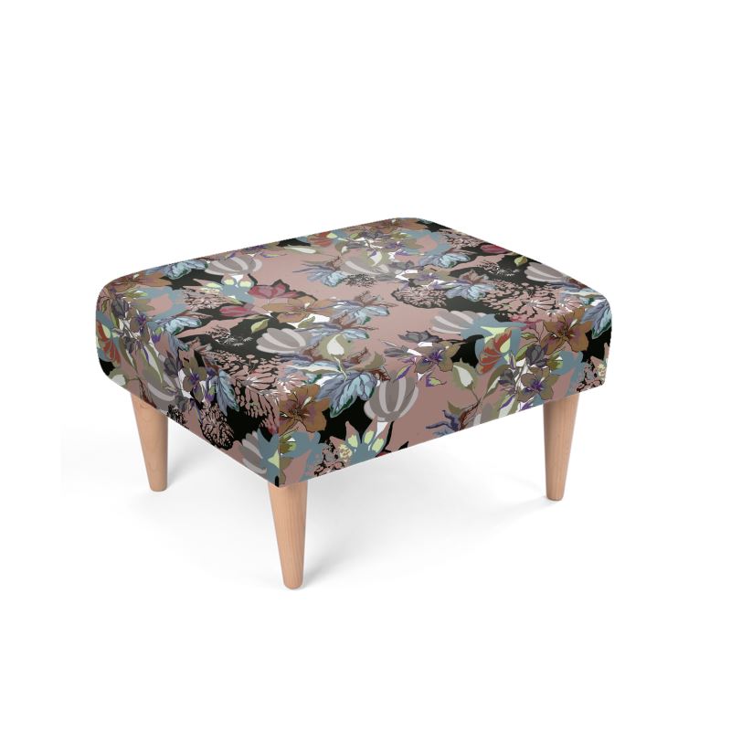 Footstool.   Calla Stone