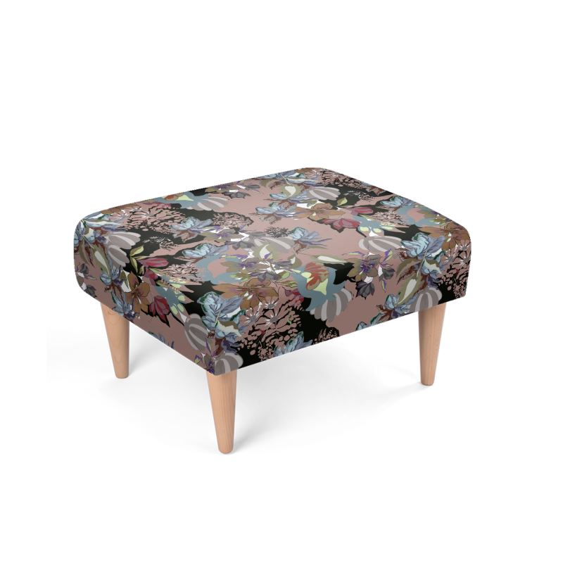 Footstool.   Calla Stone