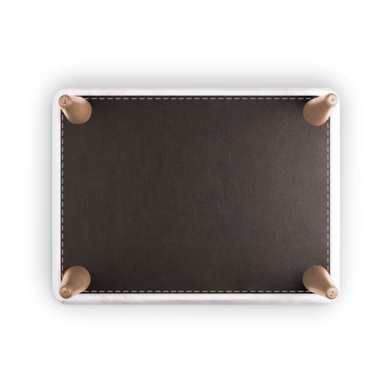 Footstool.   Calla Stone