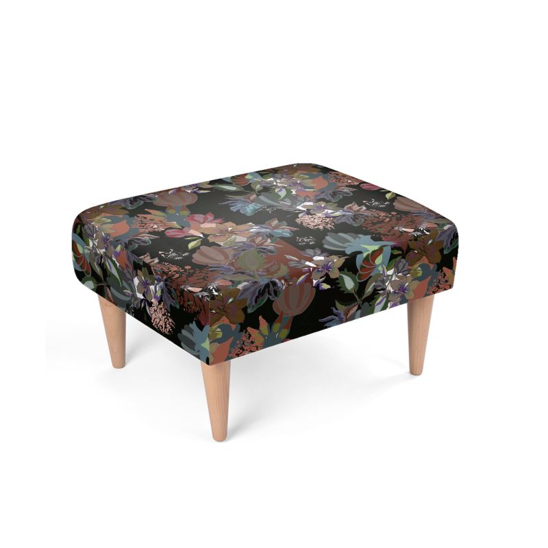 Footstool.        Calla Black