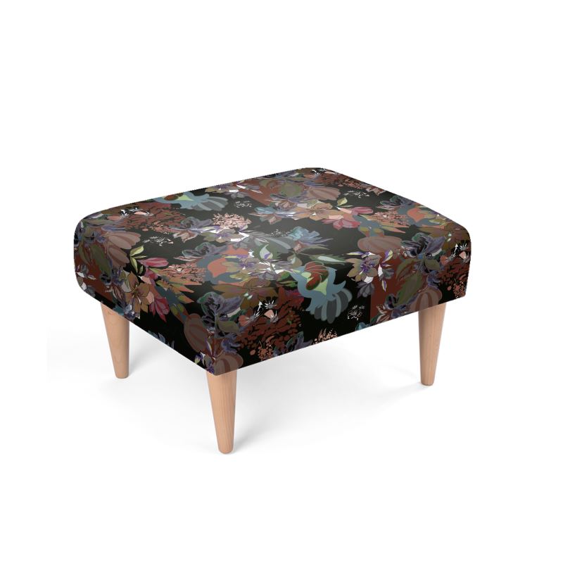 Footstool.        Calla Black
