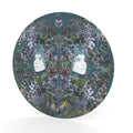 Decorative Plate.    Emelia Bloom Teal