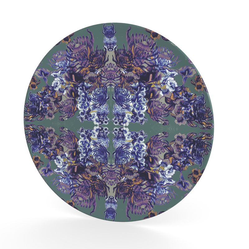 Decorative Plate. Ophelia Violet