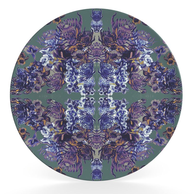 Decorative Plate. Ophelia Violet