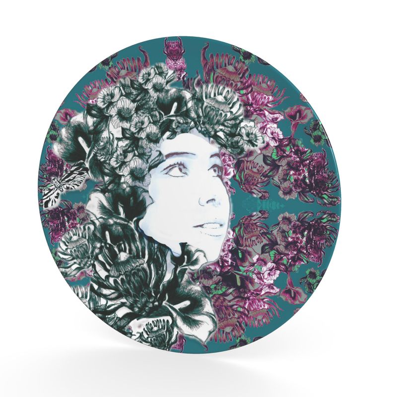 Decorative Plate.     Emelia Blush
