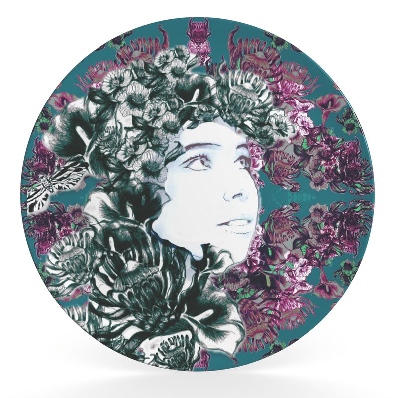 Decorative Plate.     Emelia Blush