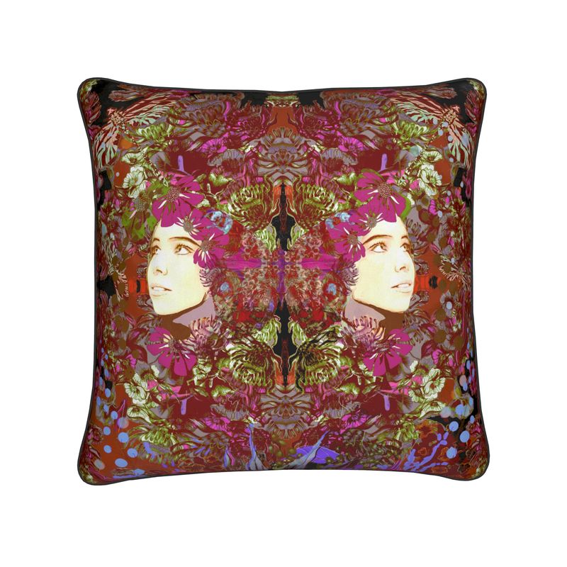 Cushions Emelia Bloom Noir