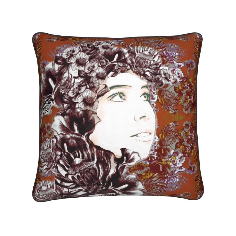 Cushions.  Emelia Orange