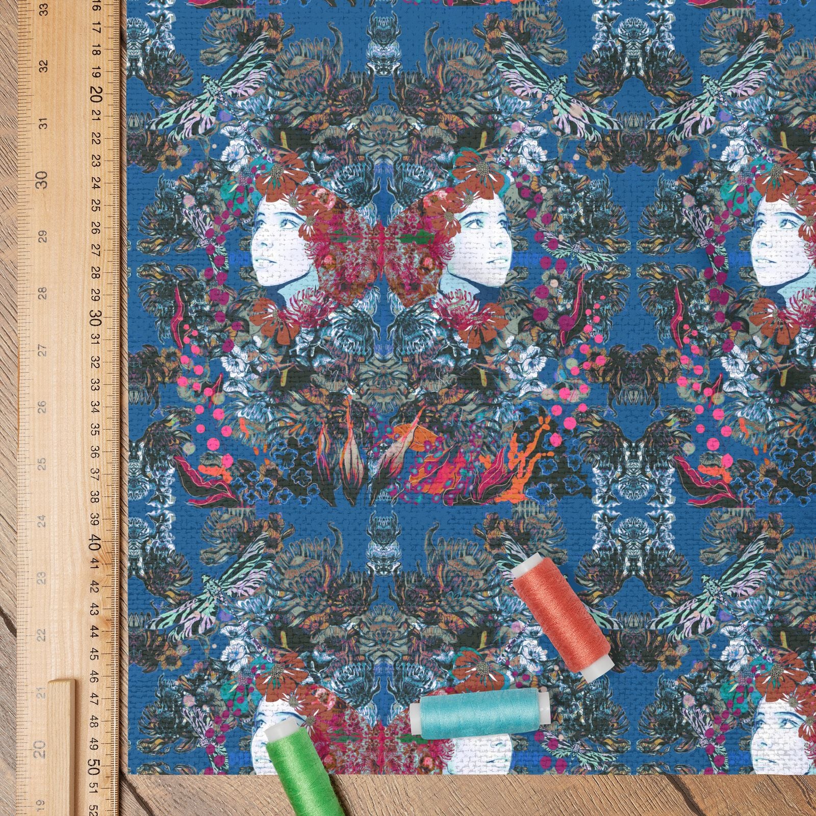 Fabric Printing.  Emelia Royal