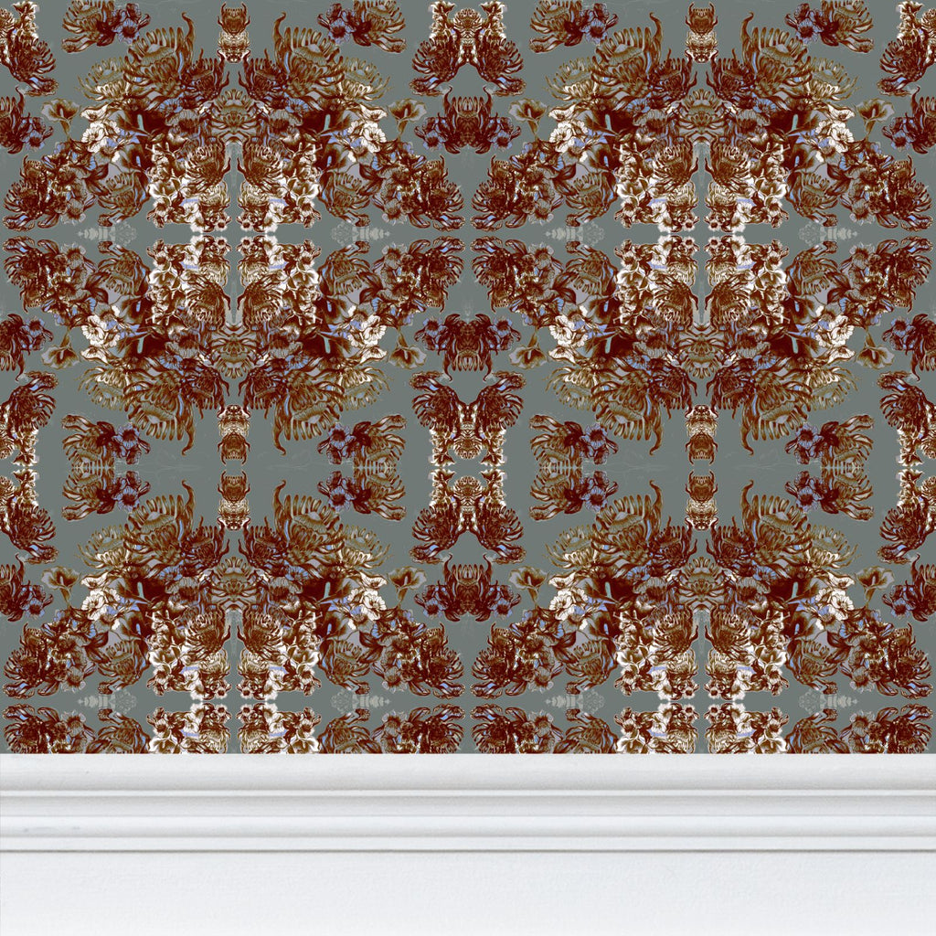 Repeat Pattern Wallpaper. Ophelia Moss