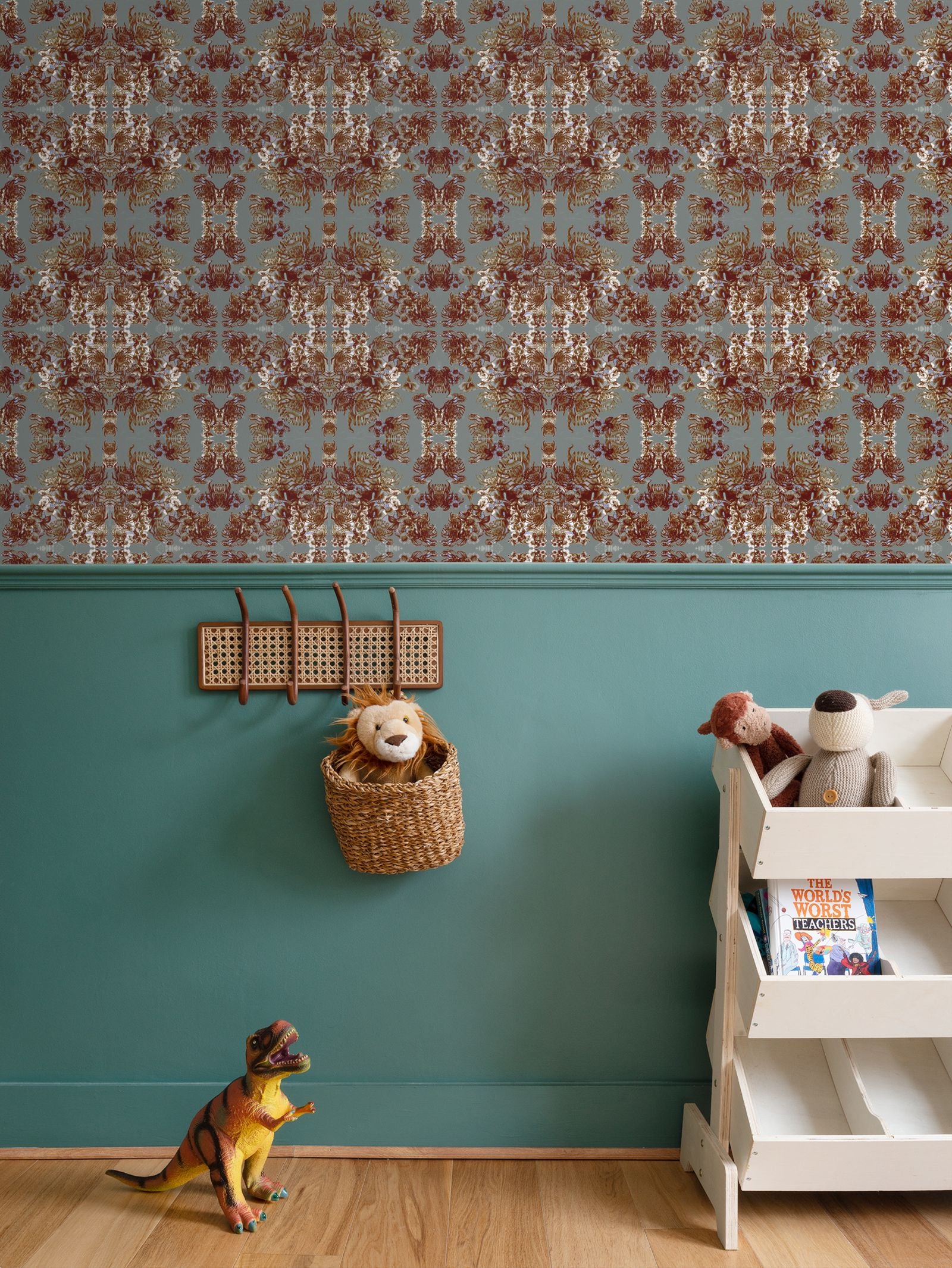 Repeat Pattern Wallpaper. Ophelia Moss