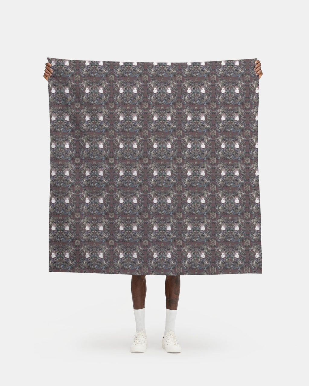 Repeat Pattern Fabric  Emelia Bloom Stone