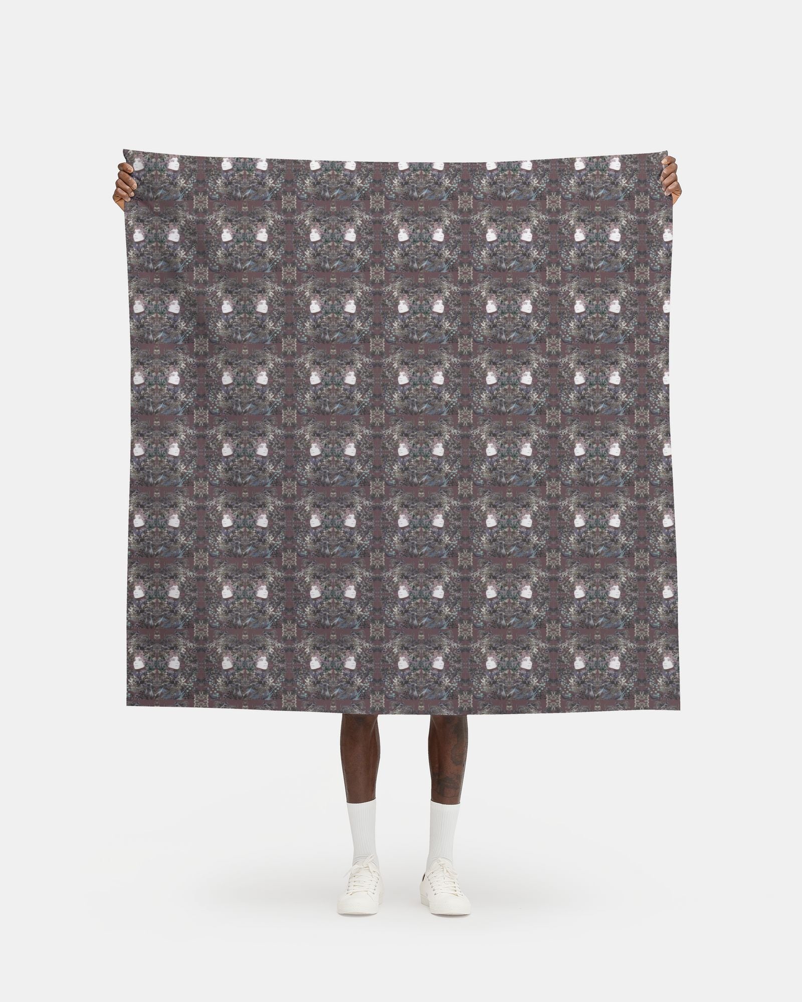 Repeat Pattern Fabric  Emelia Bloom Stone
