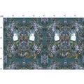 Repeat Pattern Fabric     Emelia  Bloom Teal