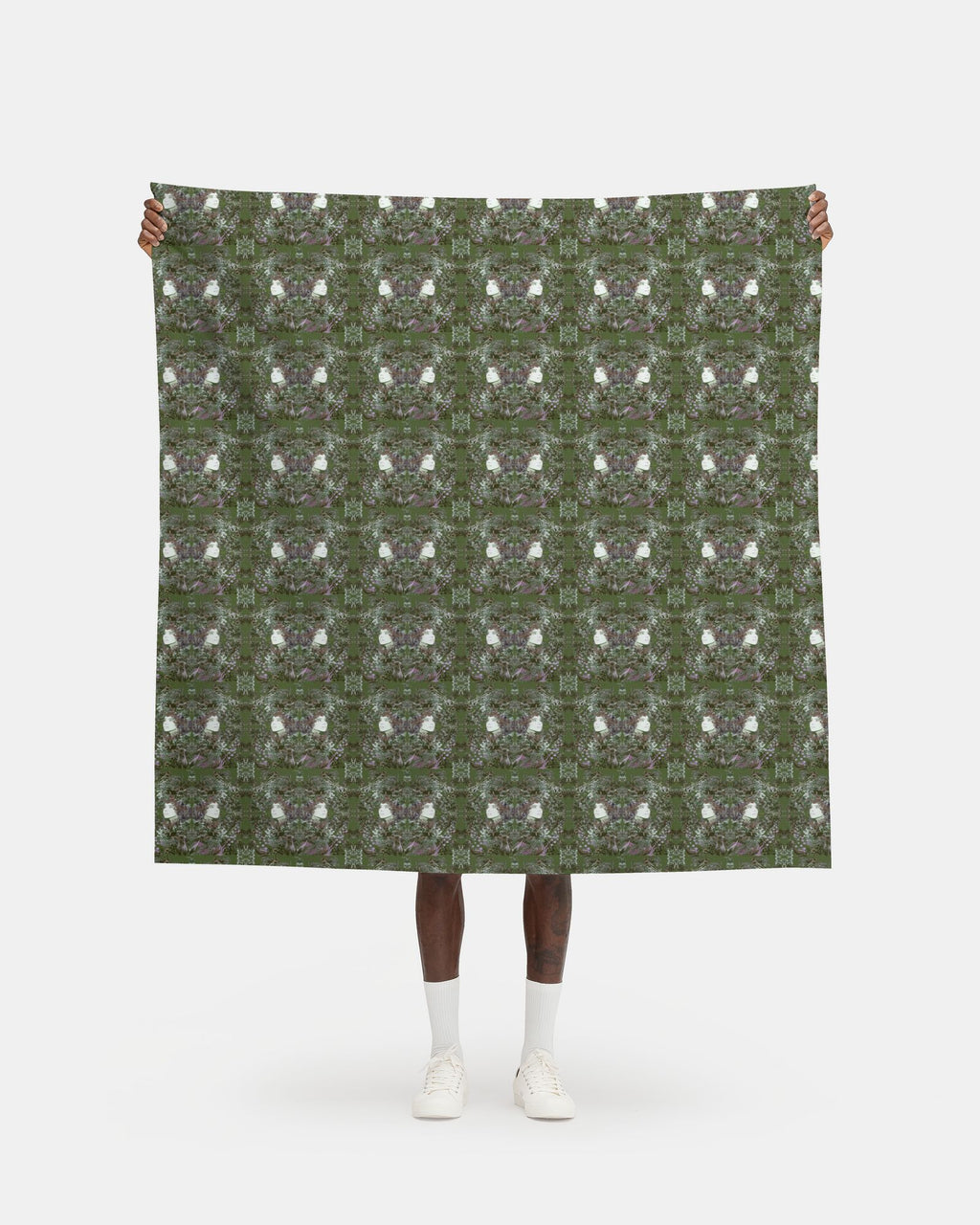 Repeat Pattern Fabric.   Emelia Bloom Fern