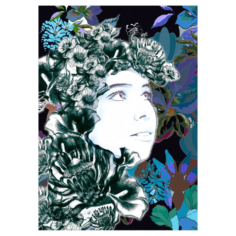 A2  Sized Art Prints   Emelia Teal